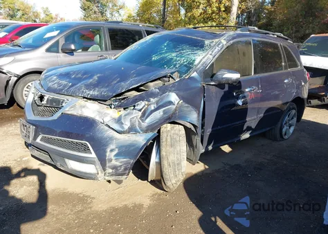 2011 Acura Mdx Technology Package из США, поврежденный, VIN 2HNYD2H60BH510837